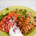 Kyckling med bulgursallad - 393 kcal