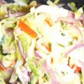 Varm sommarkålsallad och Jameson´s entrecote