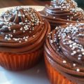 Apelsinmuffins med chokladfrosting