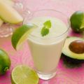 Smoothie med avokado och melon