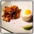 Kycklingwok med ris & ägg 10 propoints