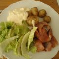 Senapsgräddfil med ägg