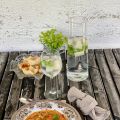 Elsas Sommarmat - Gul gazpacho på honungsmelon,[...]