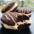 PEANUTBUTTER CHOCOLATE SANDWICH COOKIES