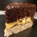 CHOCOLATE CARAMEL CHEESECAKE BROWNIE