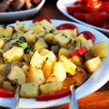 Potatissallad med mynta - Patates salatasi