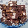 Rocky road fudge