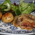 Min Saltimbocca med rosmarinpotatis