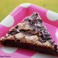 Fudgebrownie med mintchoklad