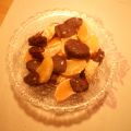 Chokladdoppade mandariner med flingsalt
