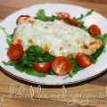 Ugnsbakad lax med gorgonzola