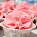 Rosa cupcakes