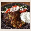 SQUASH- & PARMESANBIFFAR MED TZATZIKI