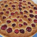 Körsbärstarte med frangipane
