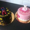 Spiderman och Hello Kitty