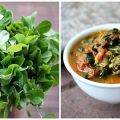 Fenugreek leaves curry - methi bhaji nu shaak