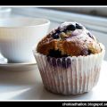 Mumsiga blåbärs muffins