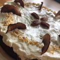 Äppelkaka med frosting (sockerfri)