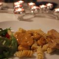 Fläskfilé i tomatcurrysås