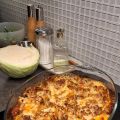 Köttfärs- och vitkålsgratäng i matlådan