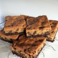 Chocolate chip cookie brownie
