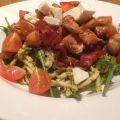 LCHF Pastasallad med pesto