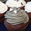 Svartvita cupcakes