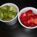 Rabarber- jordgubbspaj