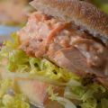 Kycklingfylld ciabatta
