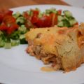 Kycklingpaj med smaker från Mexico