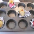 Easter egg muffins with Egg yolk