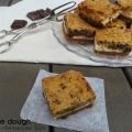 Cookie dough pumpkin cheesecake bars