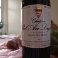 Château Belair Lagrave med lammlägg