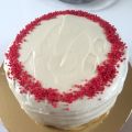 Red velvet tårta