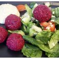 Raw rödbets lunch efter julens alla bestyr.