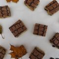 Havregrynsrutor med oreo och nougat