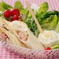 Wraps med grillad kassler
