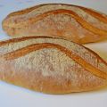 Rustikt italienskt durumbröd