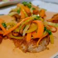 Paprikakryddade fläskkotletter med grillade[...]