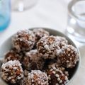 Chokladbollar med solrosfrön