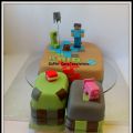 Mine Craft Cake
