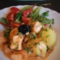 Krämig fiskgryta med musslor