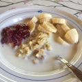 Glutenfri frukostgröt med fyrkornsblandning,[...]