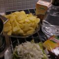 Potatis och purjolökssoppa