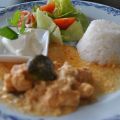 Thai kyckling med röd curry & citrongräs
