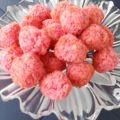 Rosa kokostoppar LCHF