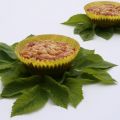 Muffins med smörstekta äpplen och smultäcke