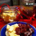 Hemmagjord hallonkola och vit chokladkola med[...]