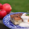 Äppelkaka utan gluten och vanligt socker
