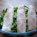 Fiskgratäng med dill och chilisås